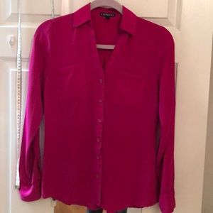 Hot pink blouse!!!